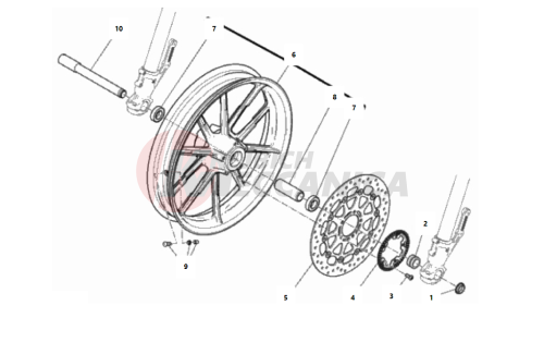 FRONT WHEEL