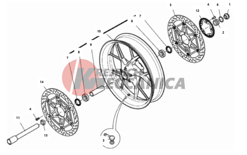 FRONT WHEEL