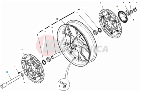 FRONT WHEEL