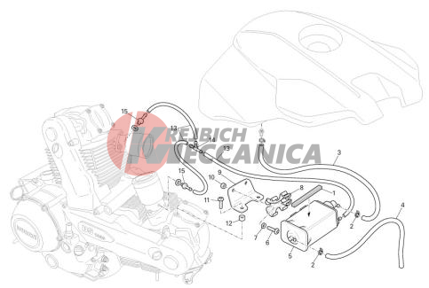 FUEL INFEED (only USA version)