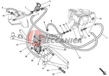 FUEL PUMP (from DM 006830)