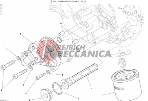 Filters and oil pump
