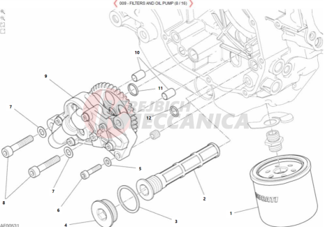 Filters and oil pump