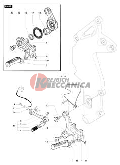 Footrest Assembly Left