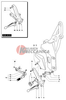 Footrest Assembly Left