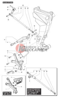 Footrest Assembly Left