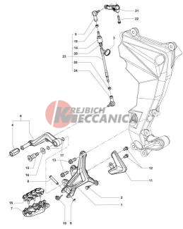 Footrest Assembly Left