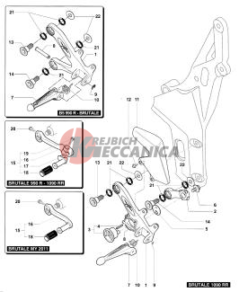 Footrest Assembly Left