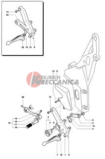 Footrest Assembly Left