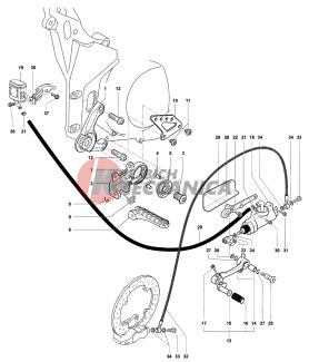 Footrest Assembly Right