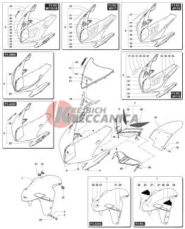 Front Fairing - Mudguards