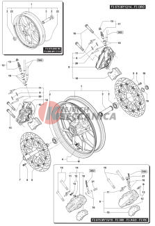 Front Wheel Assembly F3 675  800