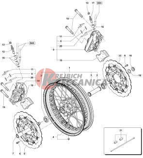 Front Wheel Assembly