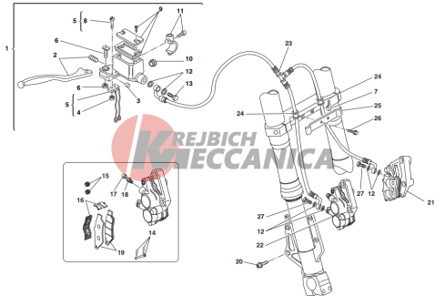 Front brake