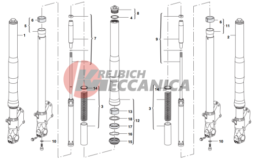 Front forks