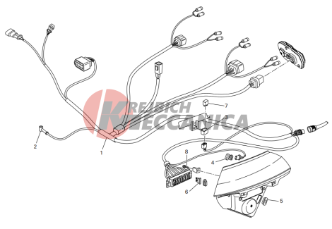 Front wiring