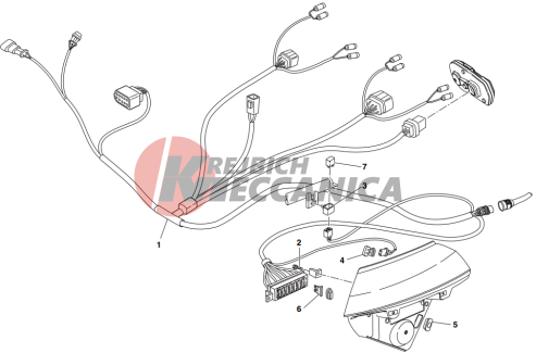 Front wiring