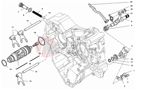 GEAR CHANGE MECHANISM