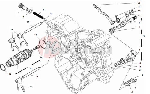 GEAR CHANGE MECHANISM