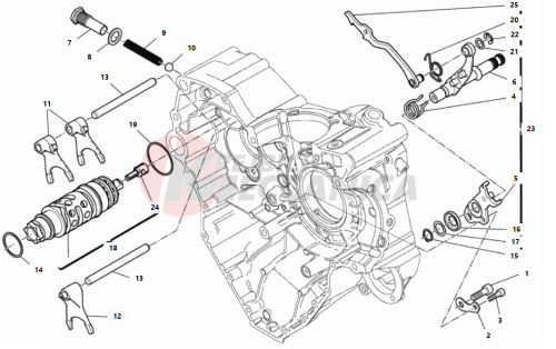 GEAR CHANGE MECHANISM