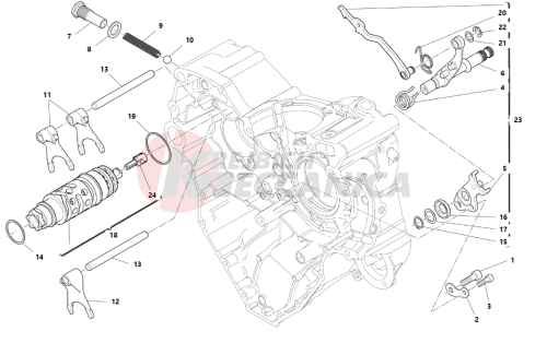 GEAR CHANGE MECHANISM