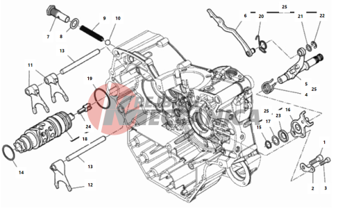 GEAR CHANGE MECHANISM