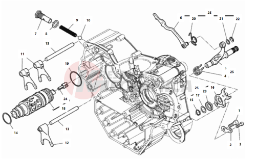 GEAR CHANGE MECHANISM