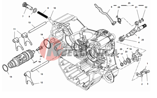 GEAR CHANGE MECHANISM