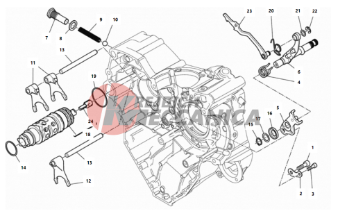 GEAR CHANGE MECHANISM