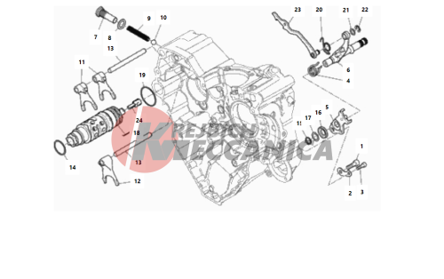 GEAR CHANGE MECHANISM