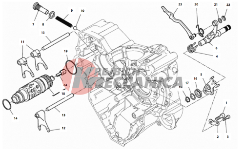 GEAR CHANGE MECHANISM