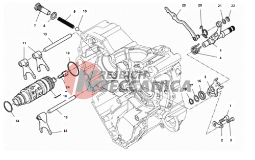 GEAR CHANGE MECHANISM