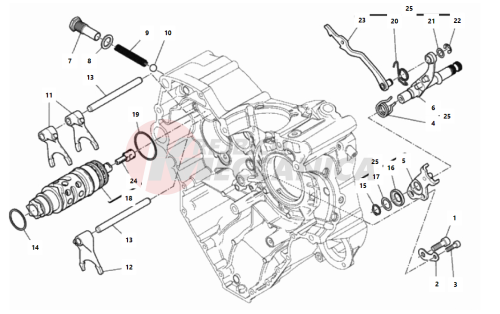 GEAR CHANGE MECHANISM