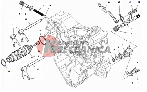 GEAR CHANGE MECHANISM