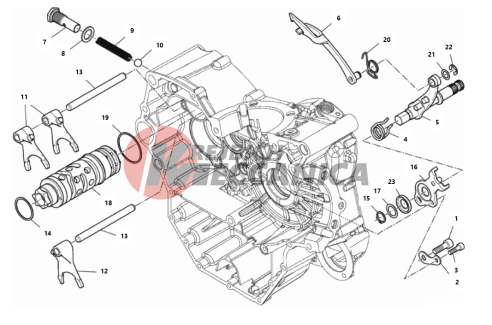 GEAR CHANGE MECHANISM