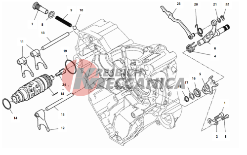 GEAR CHANGE MECHANISM