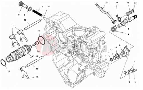 GEAR CHANGE MECHANISM