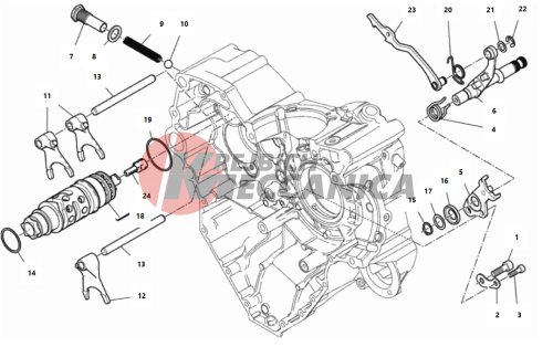 GEAR CHANGE MECHANISM