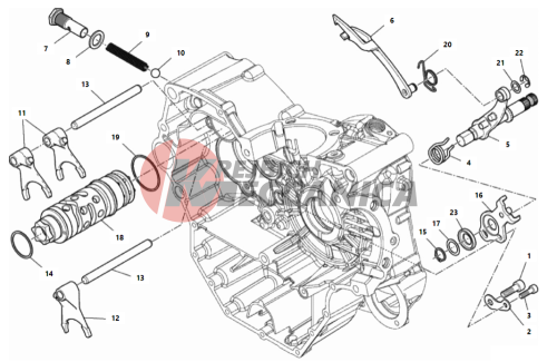 GEAR CHANGE MECHANISM