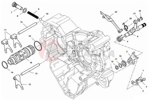 GEAR CHANGE MECHANISM