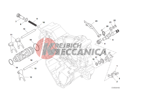 GEAR CHANGE MECHANISM