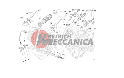 GEAR CHANGE MECHANISM