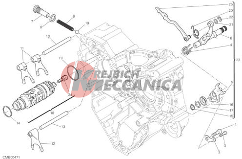 GEAR CHANGE MECHANISM