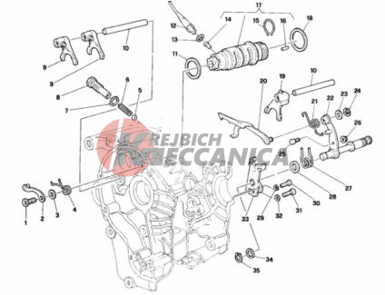 GEAR CHANGE MECHANISM