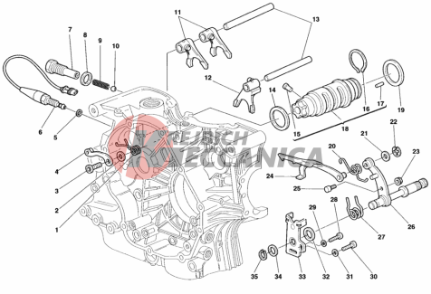 GEAR CHANGE MECHANISM