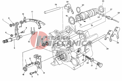 GEAR CHANGE MECHANISM