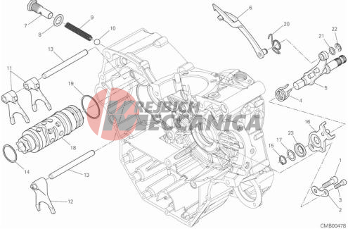 GEAR CHANGE MECHANISM