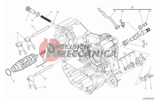 GEAR CHANGE MECHANISM