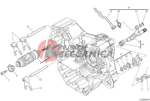 GEAR CHANGE MECHANISM