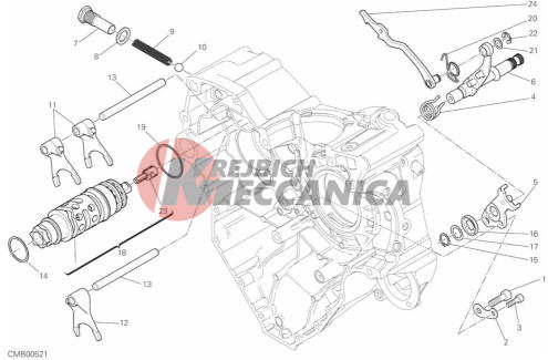 GEAR CHANGE MECHANISM